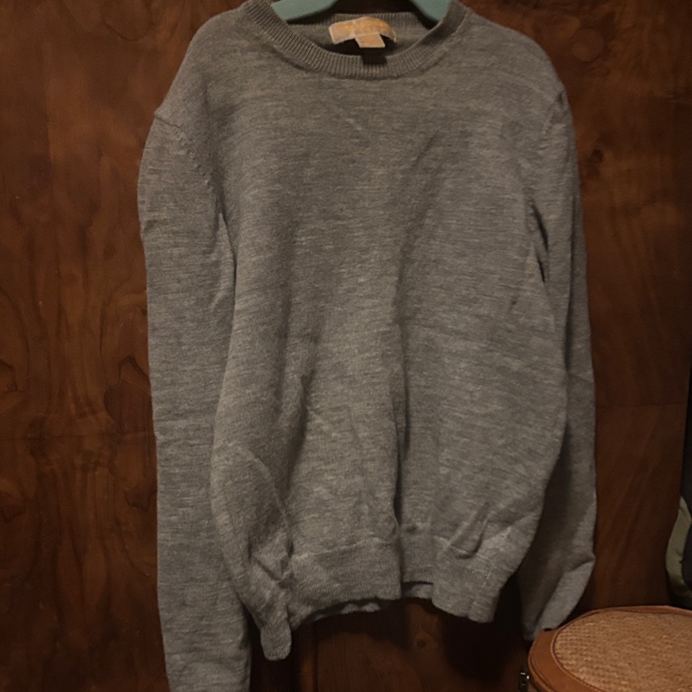 Brooks Brothers Grey Crewneck Sweater